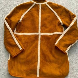 Zara - Beautiful suede and Sherpa reversible coat